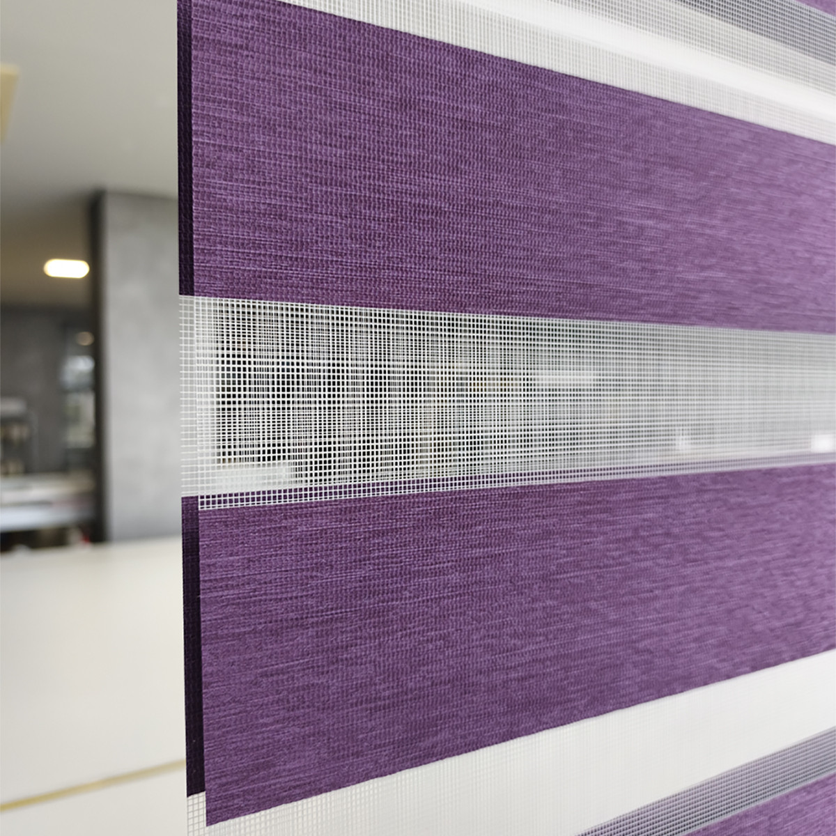 Διπλό ρόλερ Zebra  Μωβ  ΖΑ12